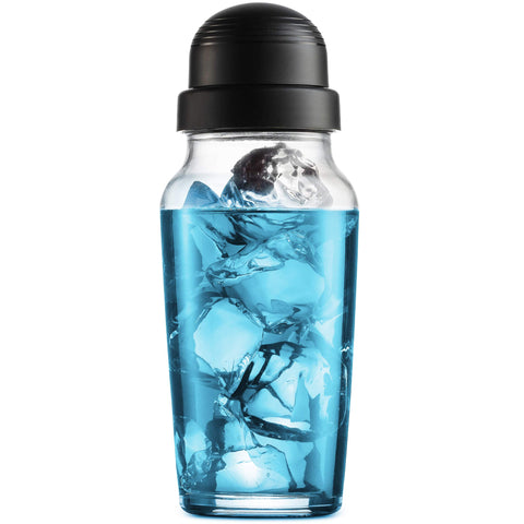 Godinger coctelera 19oz frontal, ideal para mezclar tragos con elegancia.