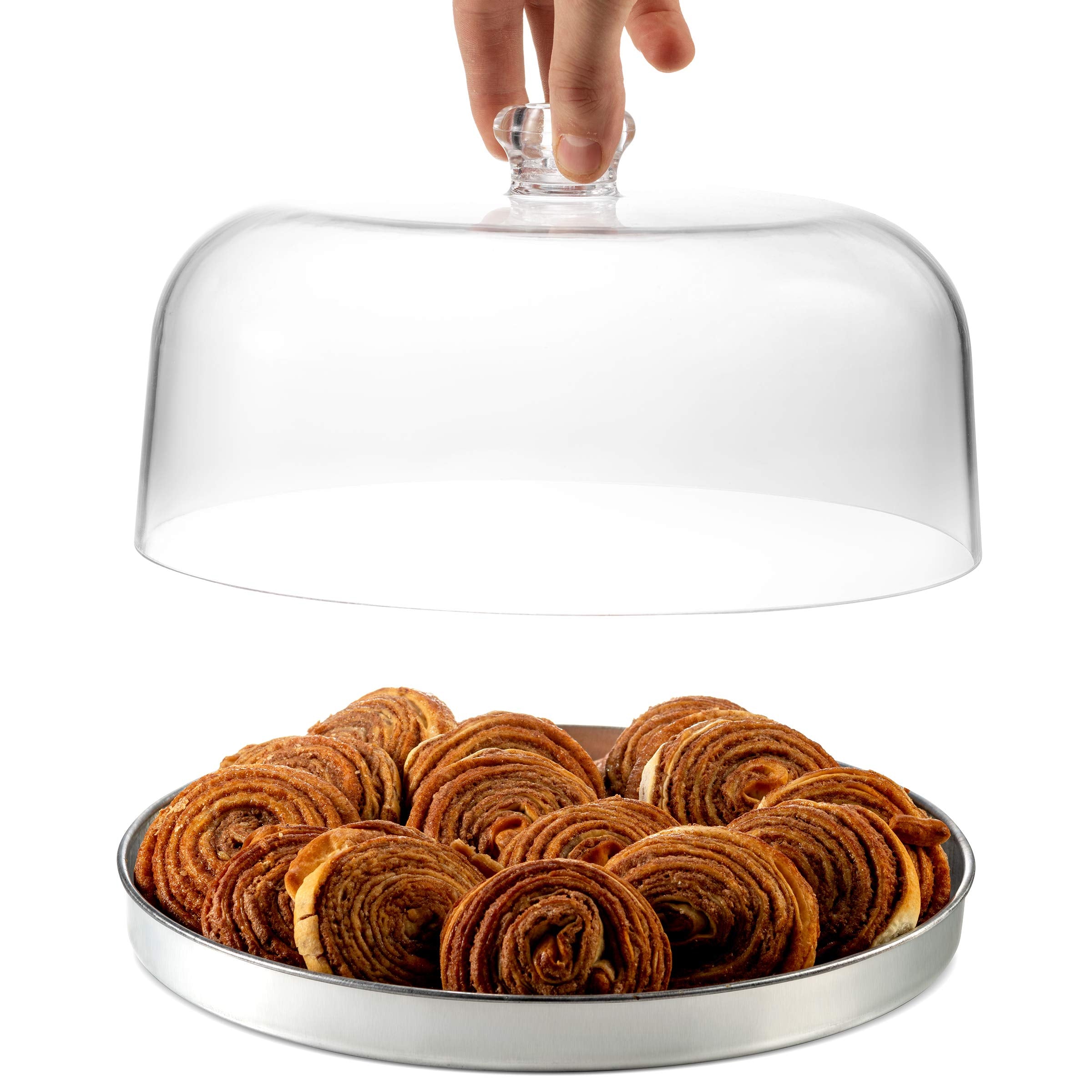 Godinger base-tarta 11-5 pulgadas para una presentación elegante.