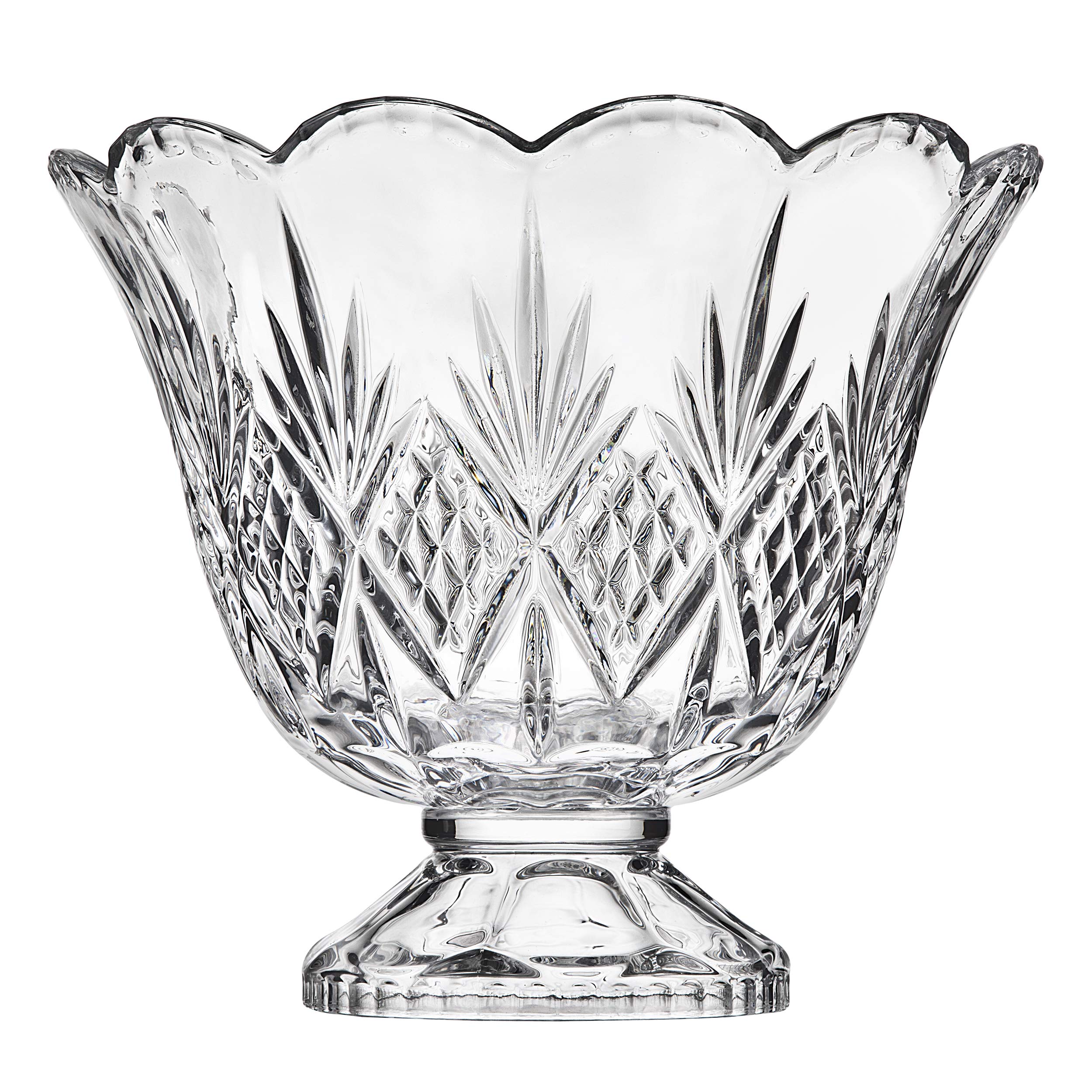 Cucharón de cristal Godinger Dublin para verter con precisión.