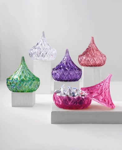 Godinger Hershey Candy Dish, apto para lavavajillas, ideal para exhibir dulces en cualquier ocasión.