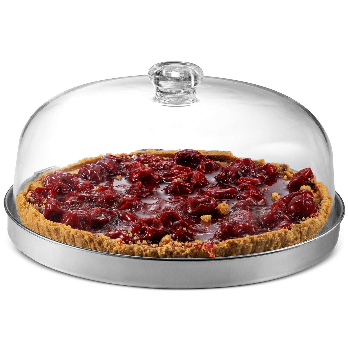 Godinger porta-tarta con base de 11,5 pulgadas para servir y exhibir pasteles.