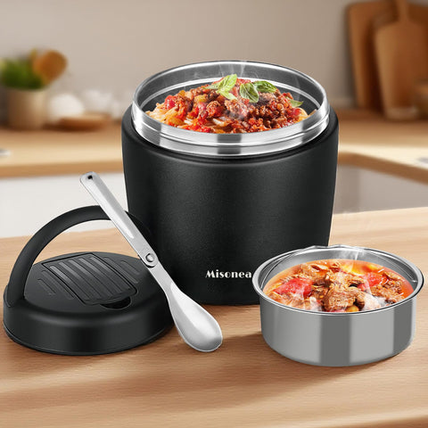 Godobo Thermo boca-ancha: mantiene la comida caliente por horas.