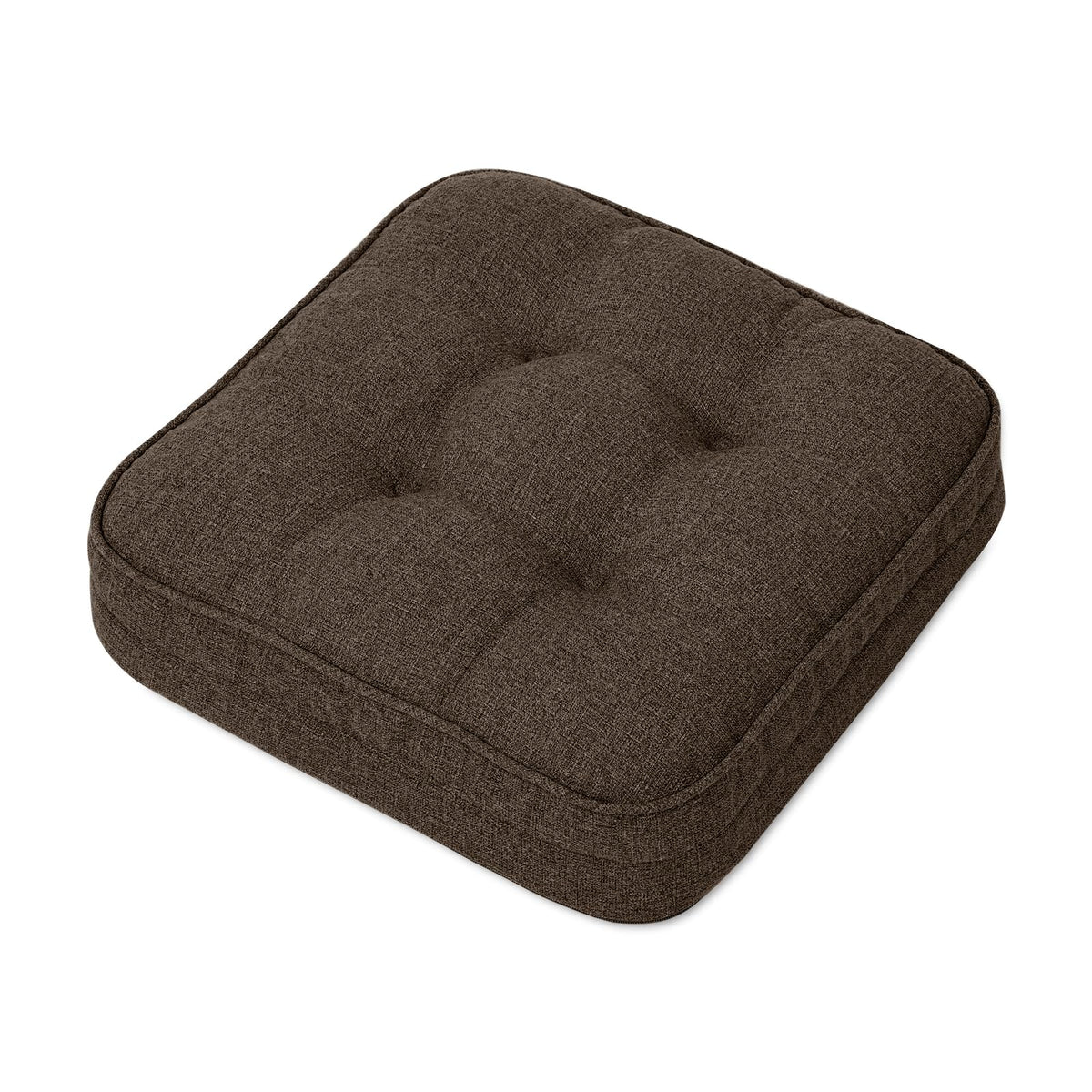 GOFORIT cojín de asiento acolchado con espuma viscoelástica triturada para mayor suavidad