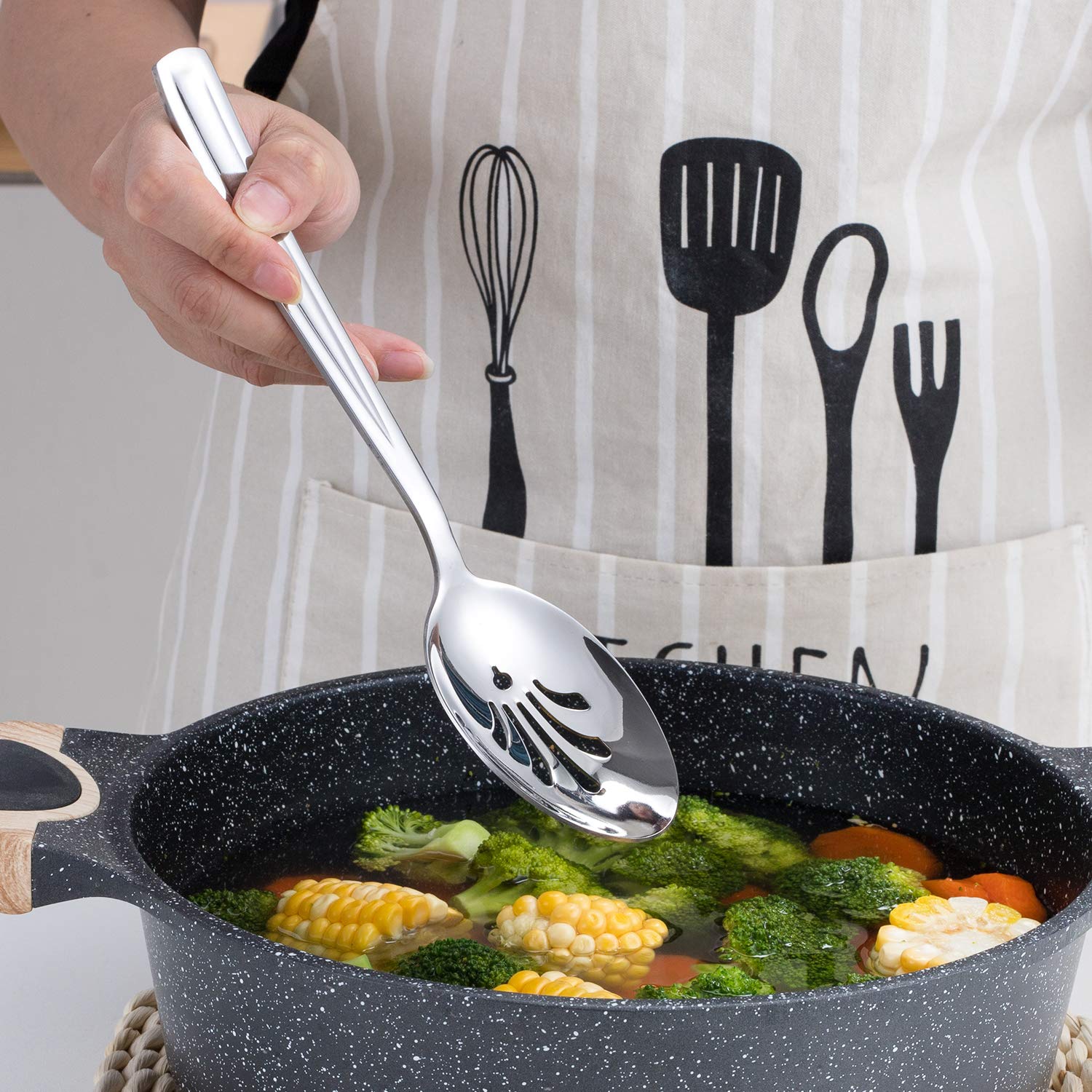 GoGeiLi cuchillo de mantequilla, untado suave y controlado.