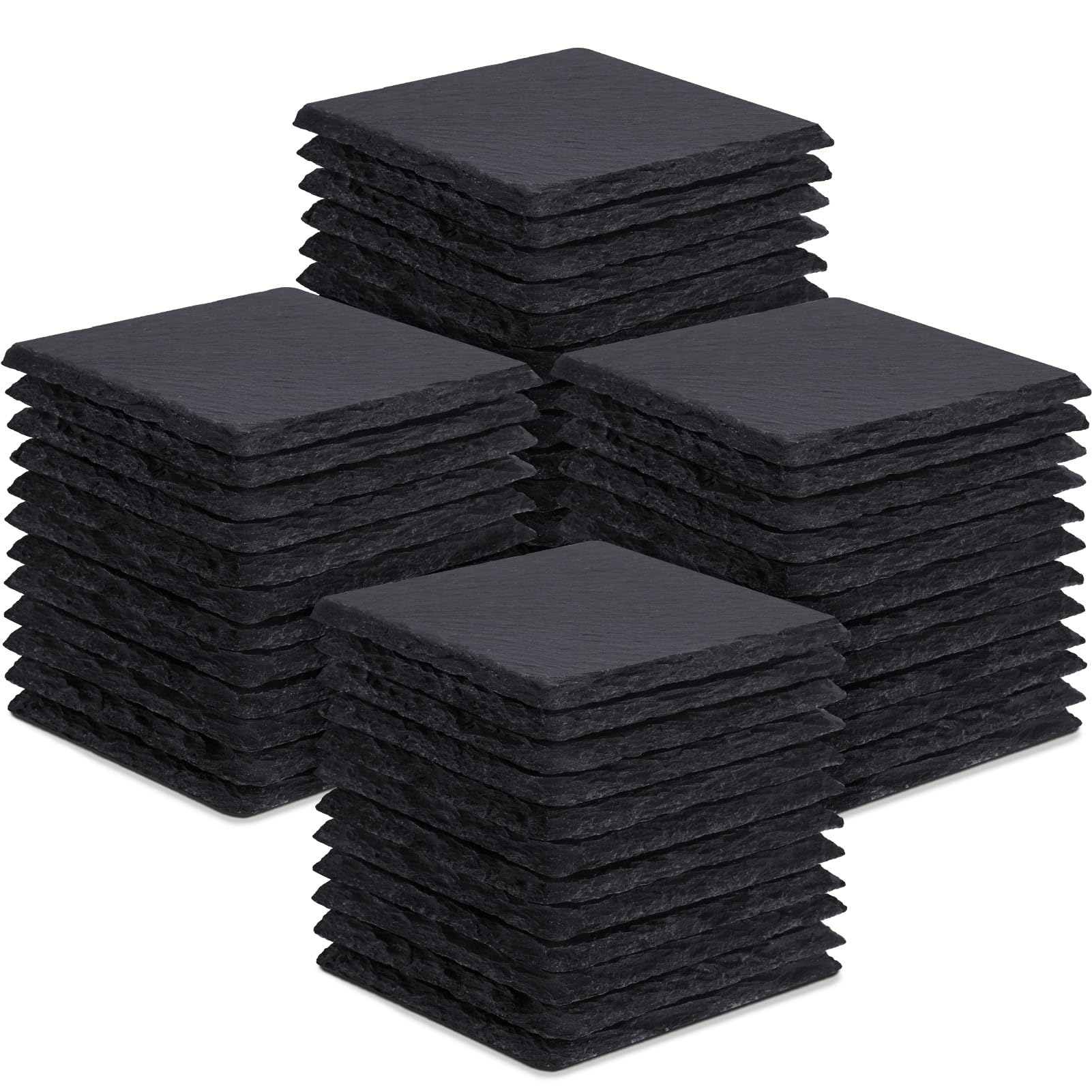 GOH DODD posavasos de pizarra negra protegen superficies con estilo.
