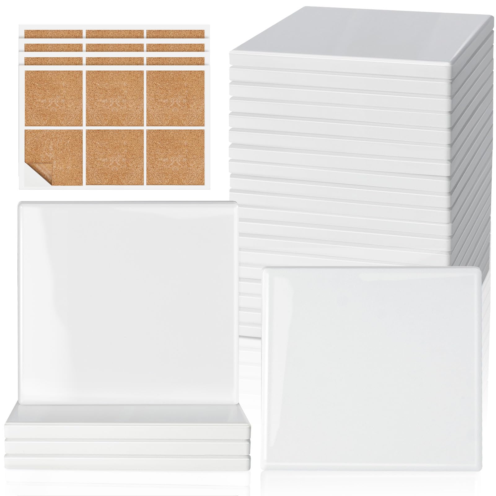 GOH DODD posavasos sublimación, superficie glaseada para colores brillantes