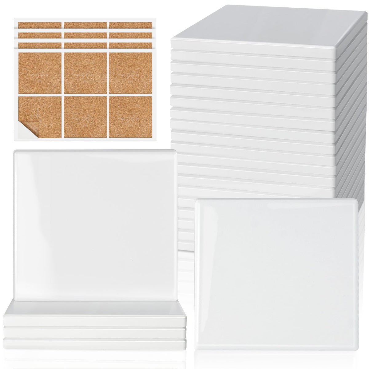 GOH DODD posavasos sublimación, superficie glaseada para colores brillantes