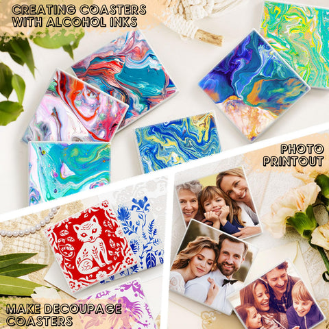 GOH DODD posavasos tamaño 4 pulgadas para artesanía práctica.