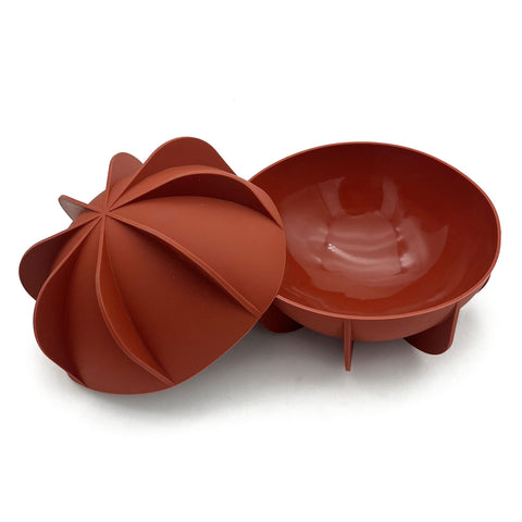 Goldbaking molde domo para pasteles ofrece formas redondas y creativas para repostería.
