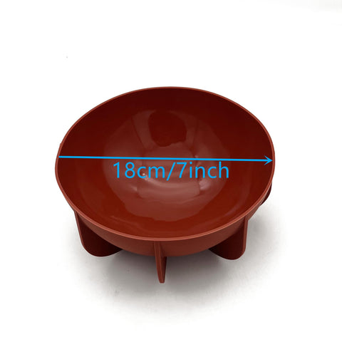 Goldbaking molde esfera silicona, antiadherente, facilita desmoldado de postres con formas divertidas.