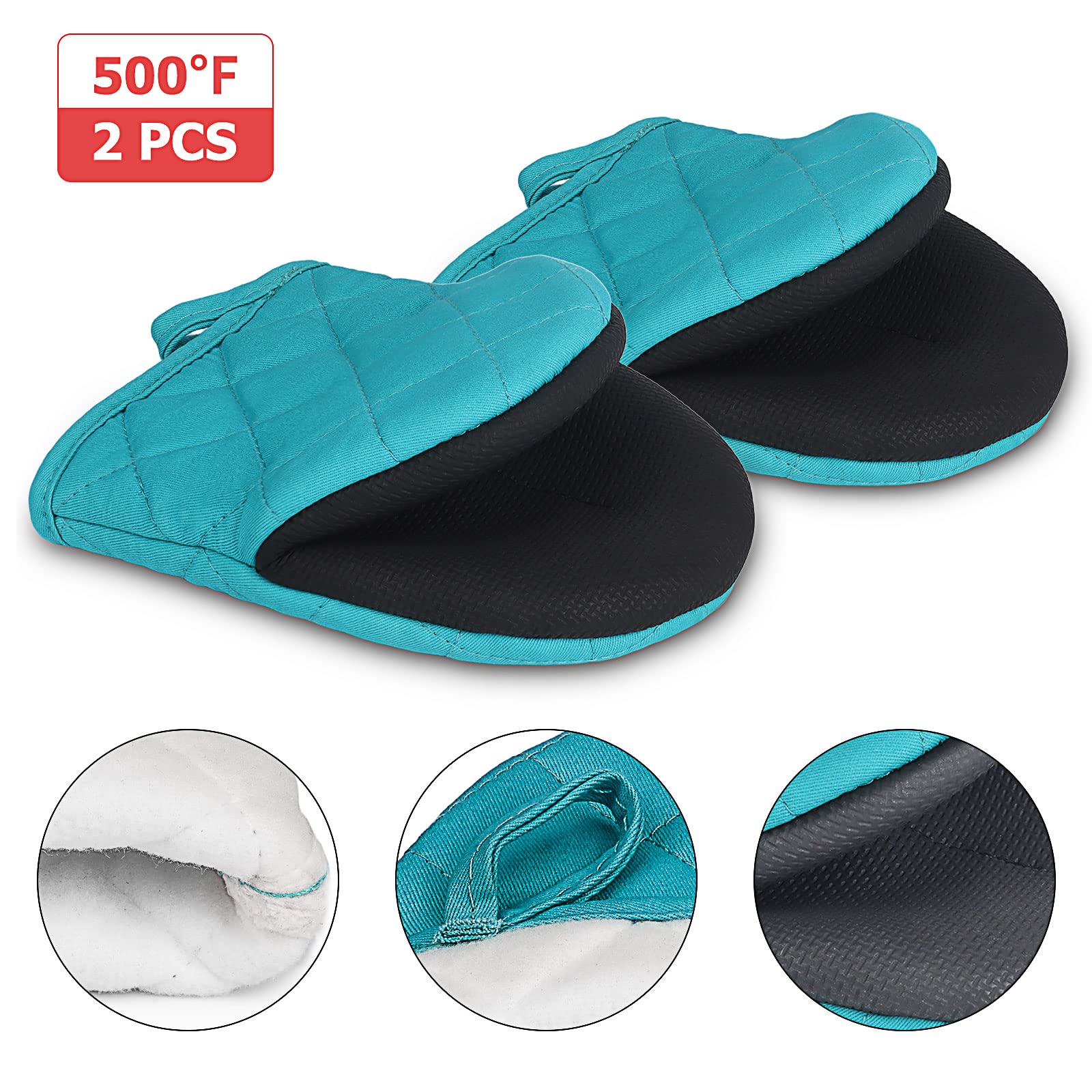 Manoplas Goldmeet doble capa para protección frente al calor y vapor