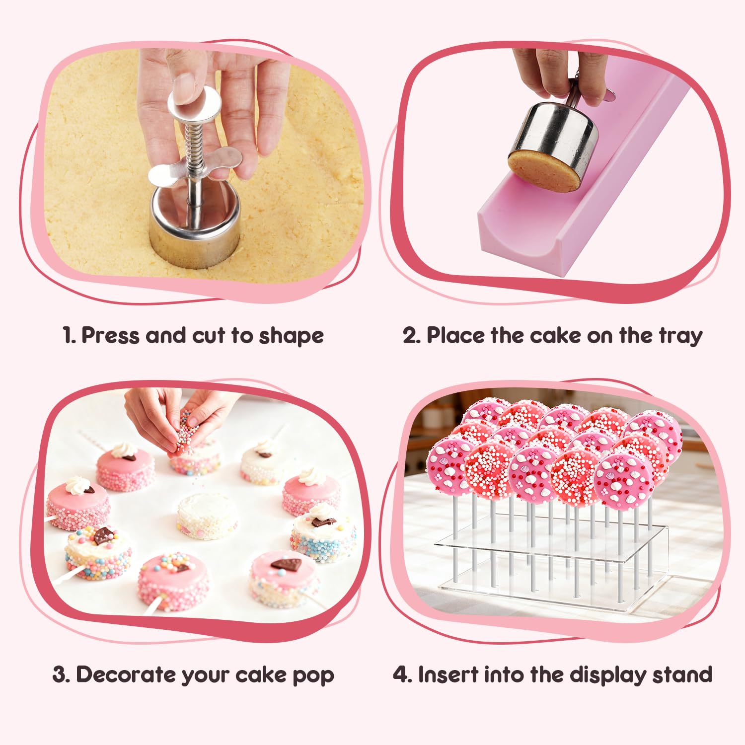 Goldusk palitos para pastel, set de 100 para tus creaciones de cake pops