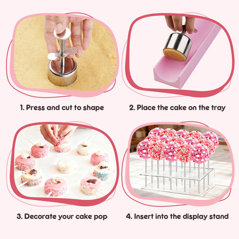 Goldusk palitos para pastel, set de 100 para tus creaciones de cake pops