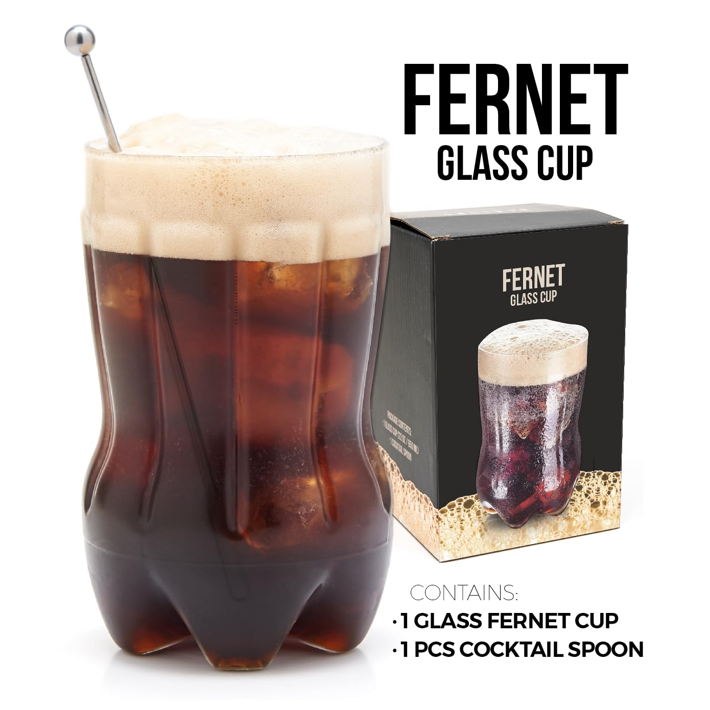 Vaso Goliber para cócteles en casa, perfecto para reuniones informales.