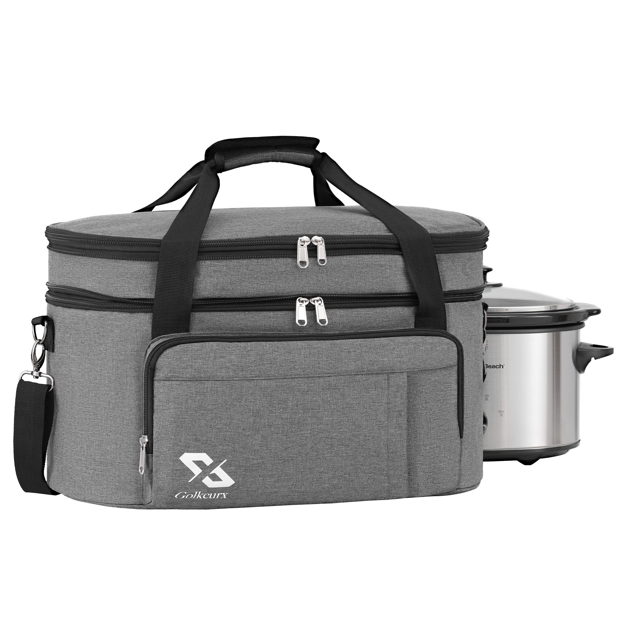 Bolsa Golkcurx para cocedor lento con diseño de doble capa y estructura resistente