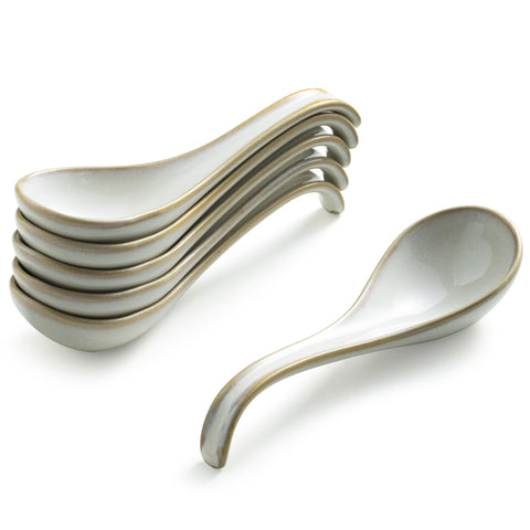 Cucharas Gomakren para sopa asiática, ideales para ramen y miso