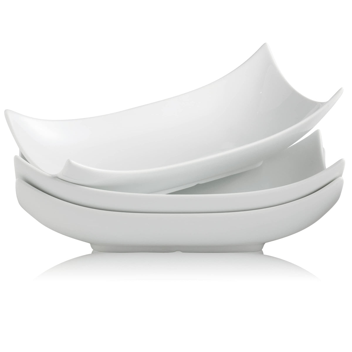 Gomakren conjunto de platos y cuencos para servir, ideal para reuniones elegantes.