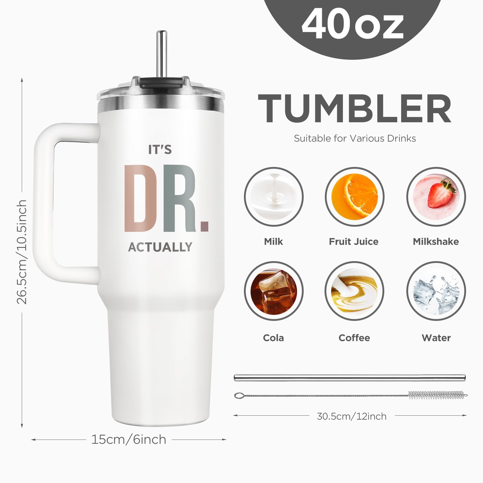 GoMelley vaso 40oz uso diario en oficina con agarre cómodo.