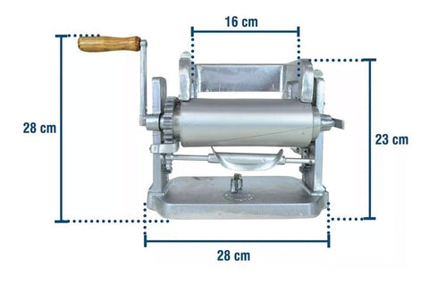 Corte automático de tortillas con la Gonzalez para mayor eficiencia en la cocina.