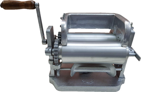 Gonzalez tortilladora manual de aluminio, 5,5 pulgadas, para tortillas rápidas y uniformes.