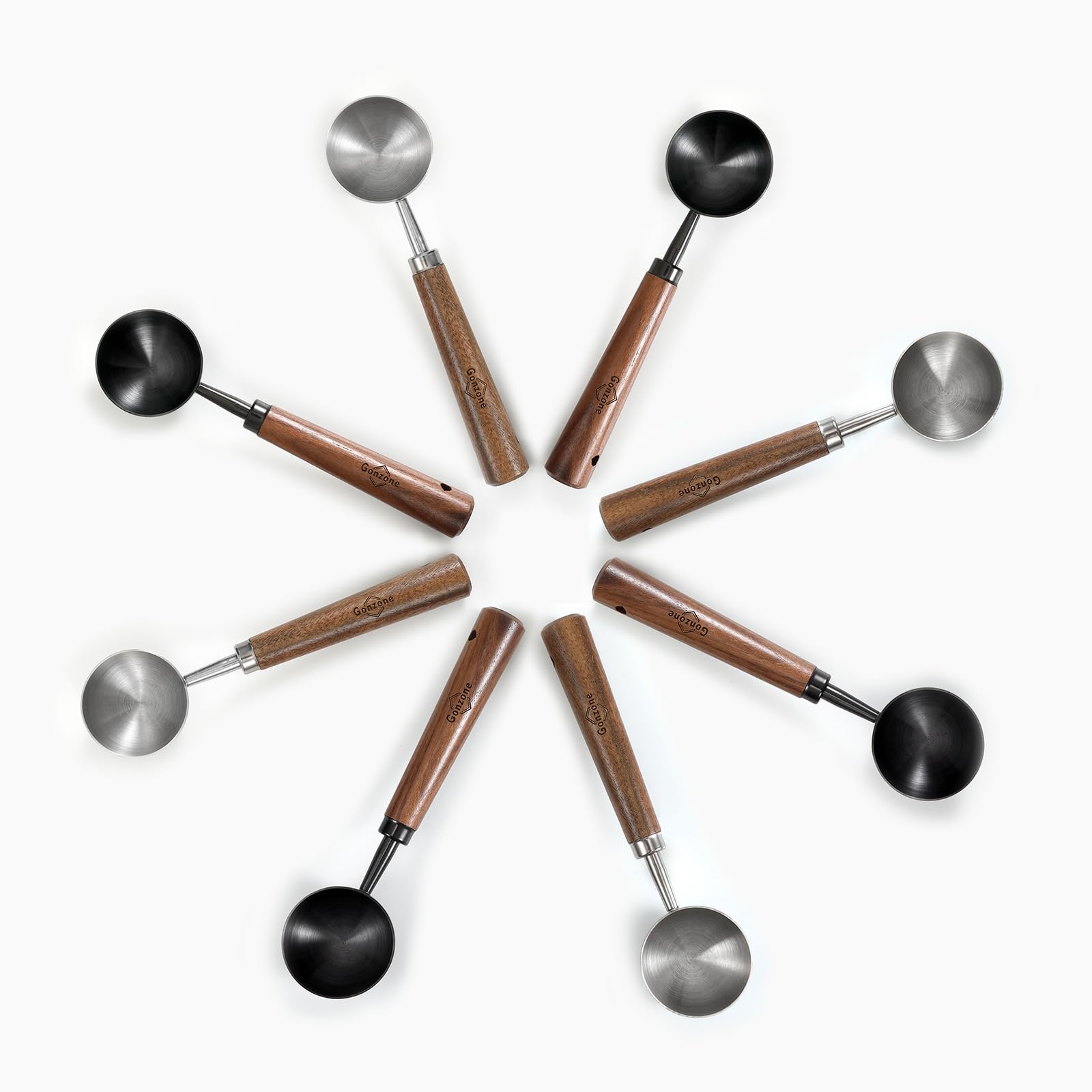 Diseño elegante en gris plomo de Gonzone para la cocina.