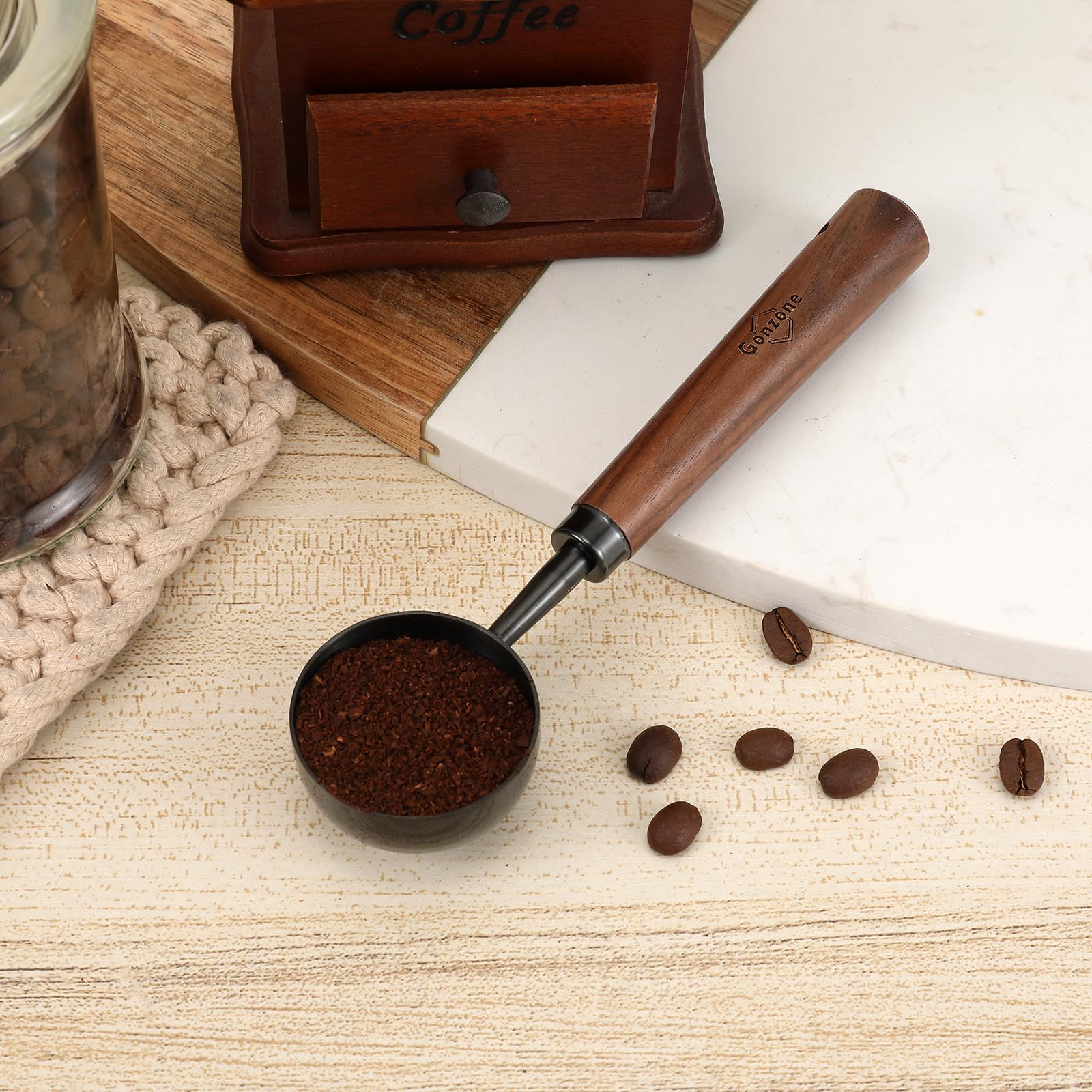 Medidor Gonzone de 10 g para café o té.