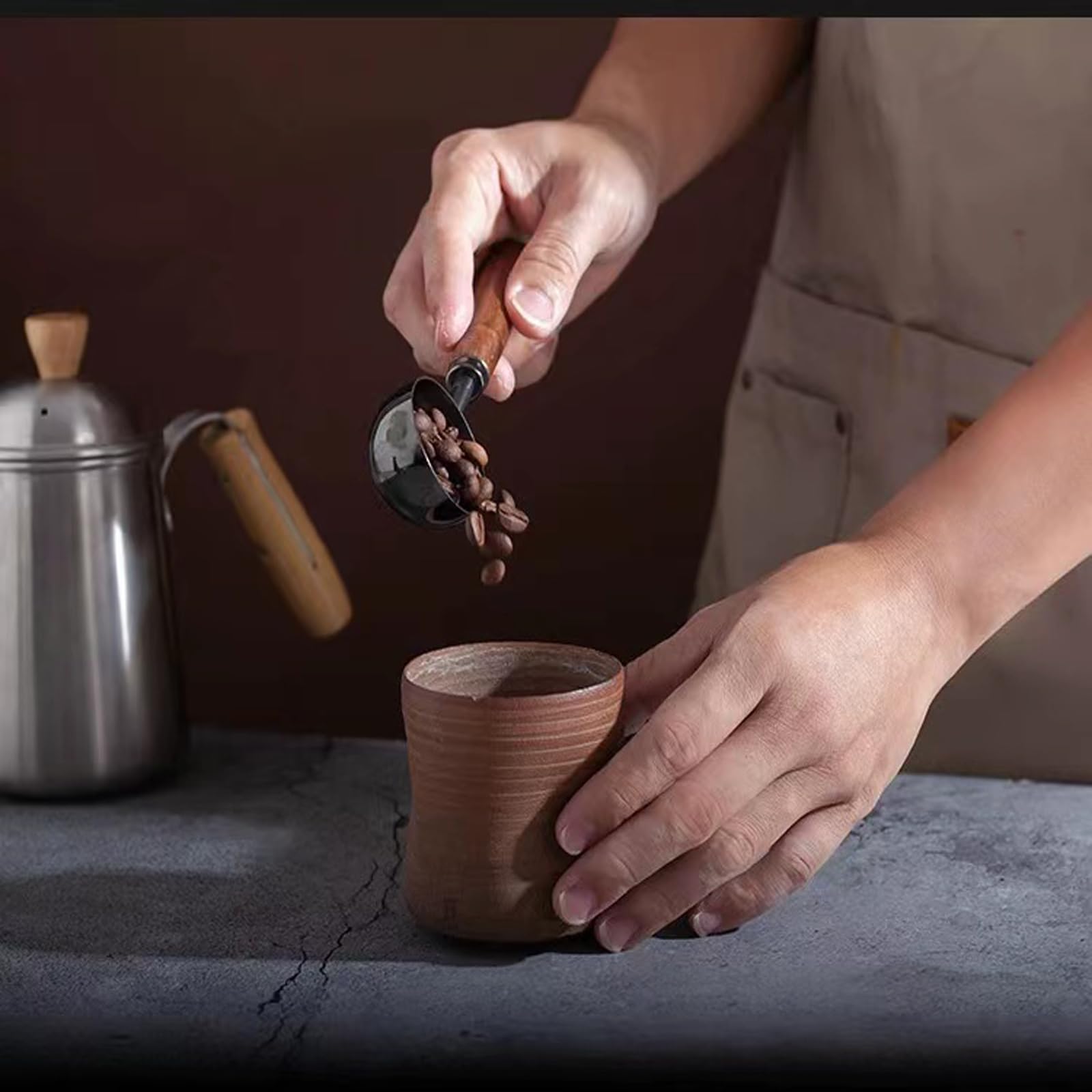 Uso multiuso de Gonzone para café, té y cacao.