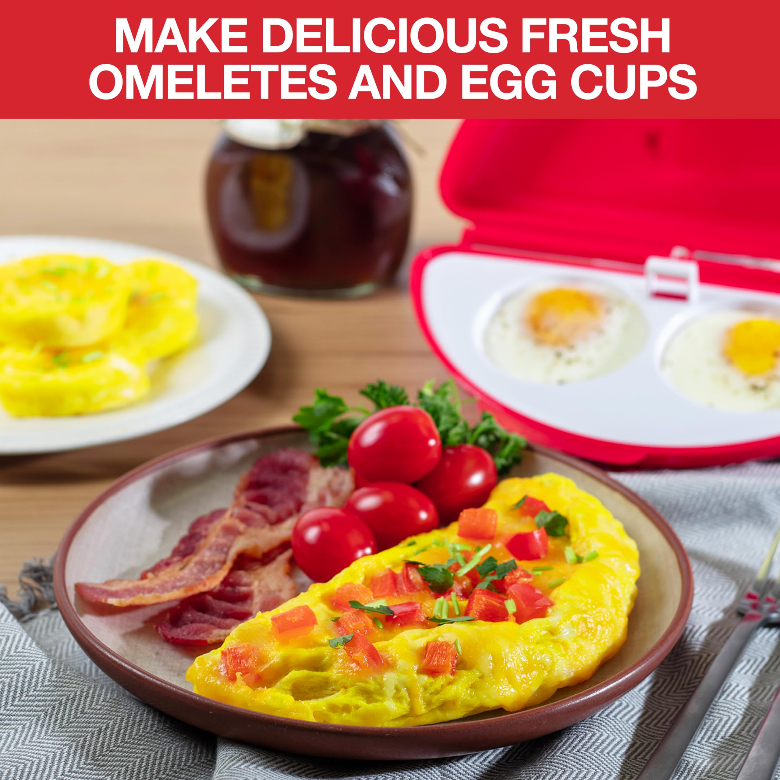 Good Cooking batidor de acero inoxidable para mezclar huevos sin grumos.