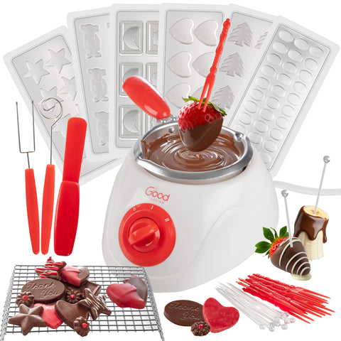 Good Cooking pote derretir chocolate para postres rápidos y consistentes.