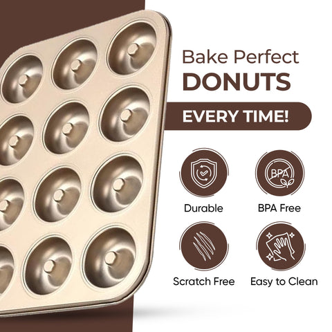 Bandeja Good Dee's multiuso para donuts, muffins y cupcakes en una sola pieza.