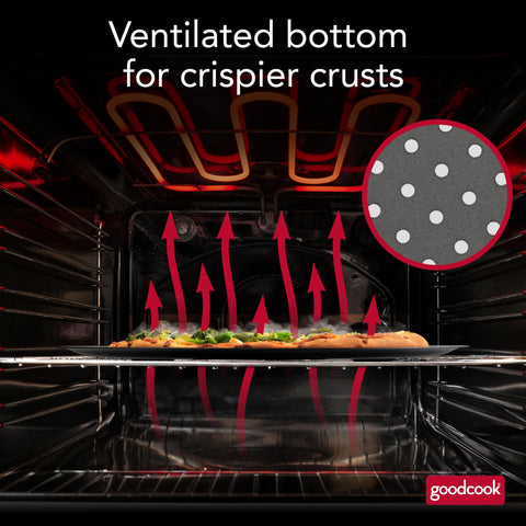 Guías de corte de GoodCook AirPerfect para porciones uniformes