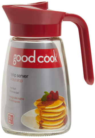 Tapa con resorte de GoodCook mantiene el sirope fresco y sin goteos