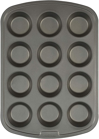 GoodCook distribución de calor uniforme para magdalenas y cupcakes.