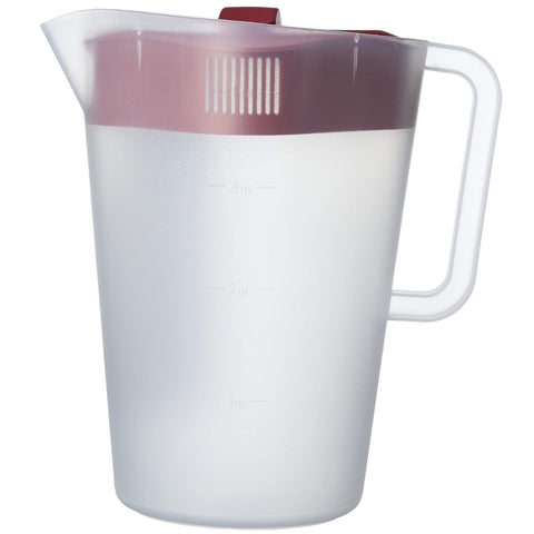 GoodCook jarro 1 galón con tapa 4 vías para almacenar bebidas frías en la nevera.
