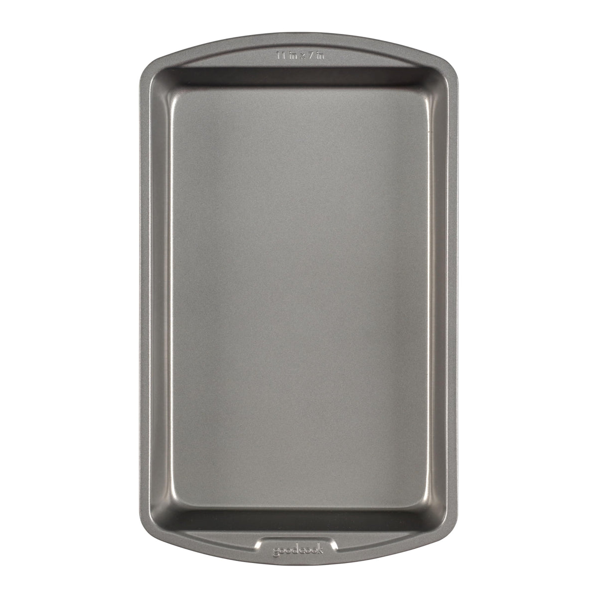 GoodCook Pan 11x7 antiadherente para desmoldar con facilidad.
