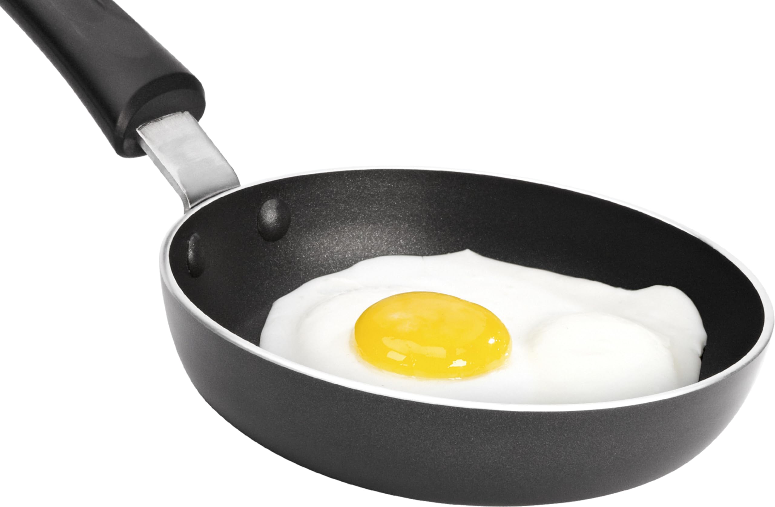 Sartén GoodCook mini apta para lavavajillas, limpieza rápida.