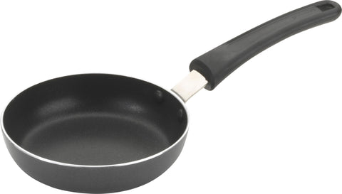Sartén GoodCook mini con mango ergonómico negro, agarre cómodo y seguro.