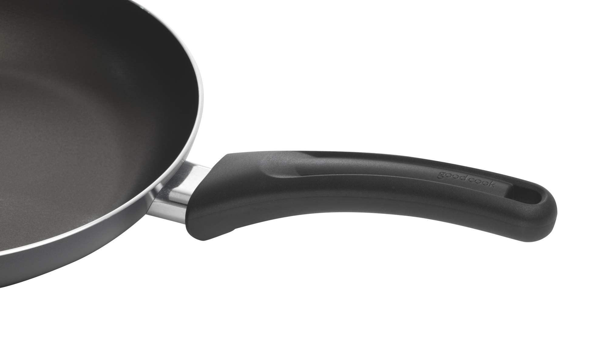 Mango Bakelite ergonómico de GoodCook se mantiene frío para un agarre seguro.