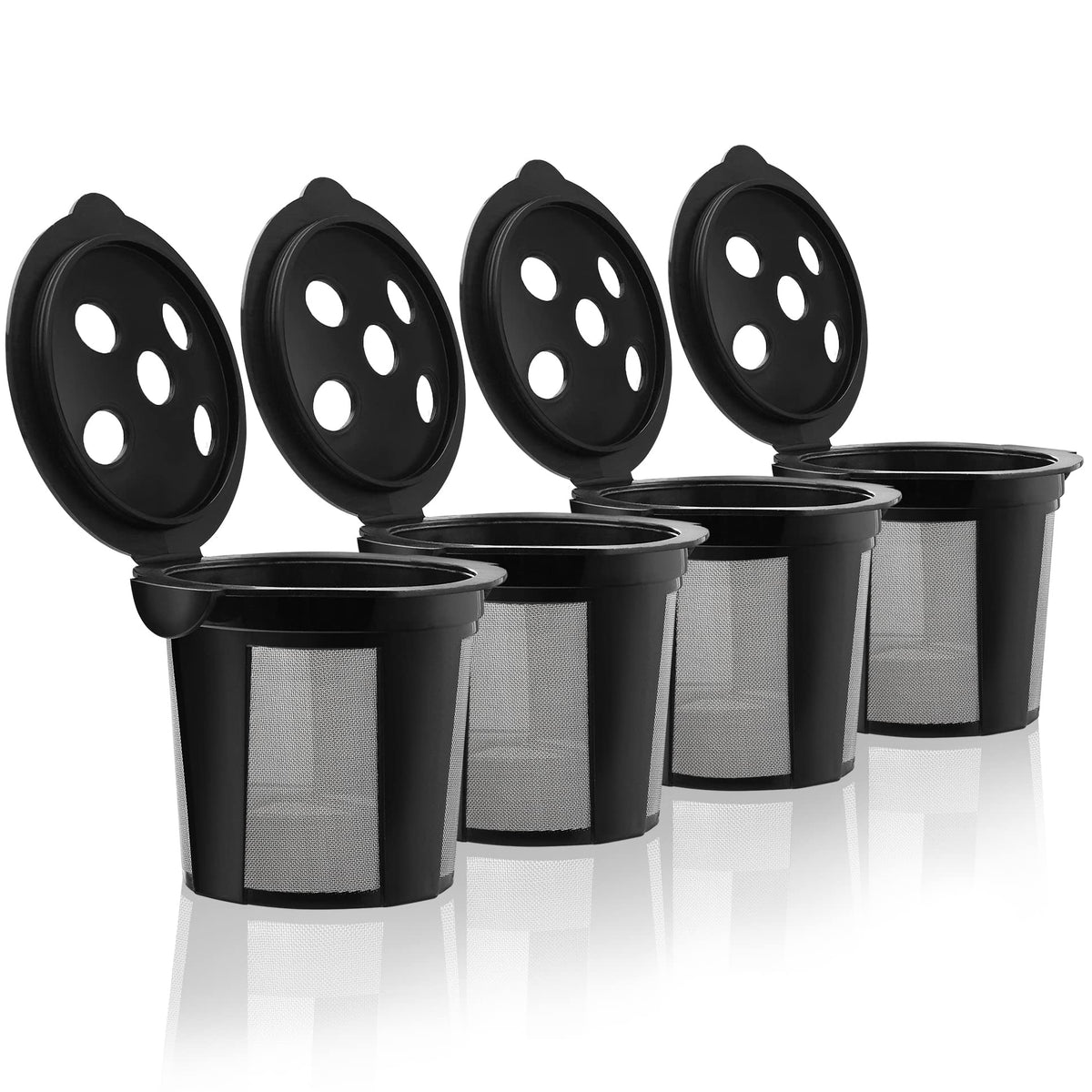 GoodCups K-Cups reutilizables con Multistream para más sabor.
