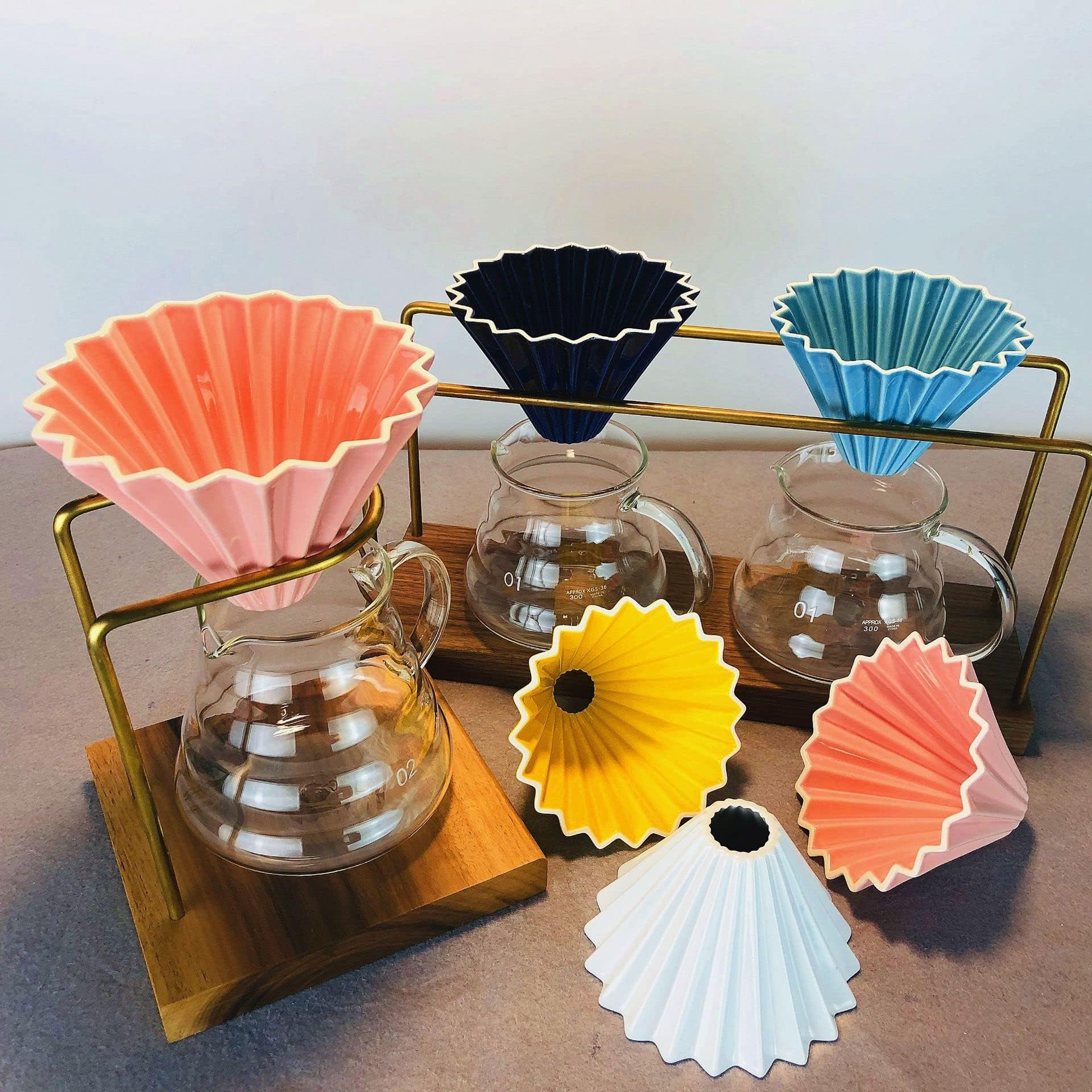 Goodening diseño elegante flor cerámica, añade estilo al preparar café
