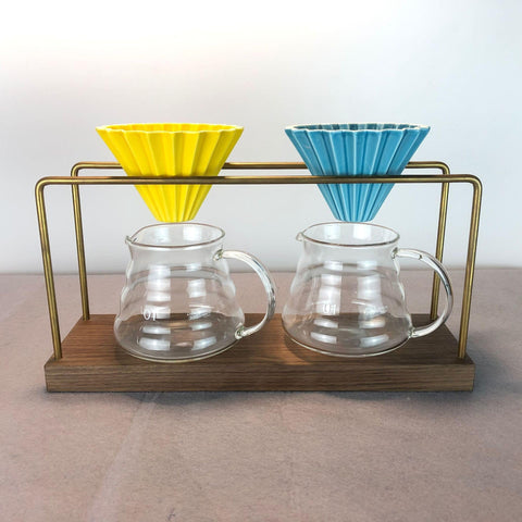 Goodening vertido cafe proceso por goteo muestra control de sabor.