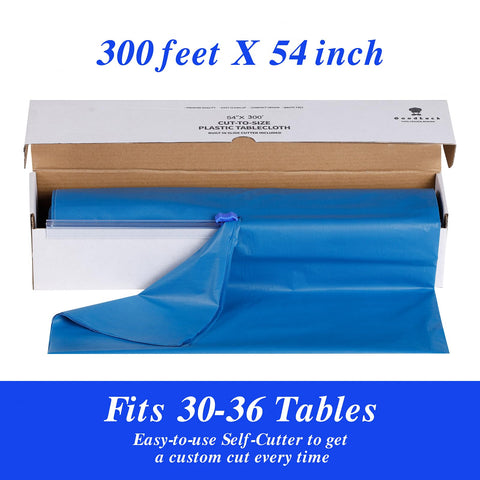 Goodluck cubiertas plásticas resistentes para eventos azul, protección efectiva.