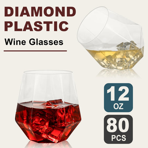 Vaso Goodluck desechable 12 oz para cócteles en bodas