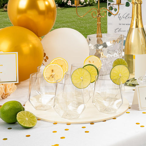 Vasos Goodluck transparentes para bares y eventos