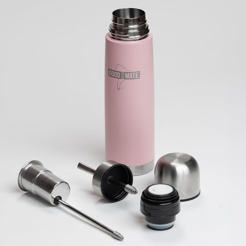 Bombilla de acero inoxidable de Goodmate para sorbos limpios.
