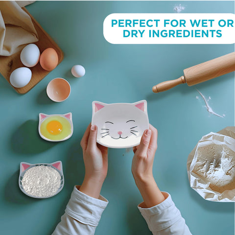 Goodscious conjunto de medidas gatito 1 taza, preciso para recetas críticas.