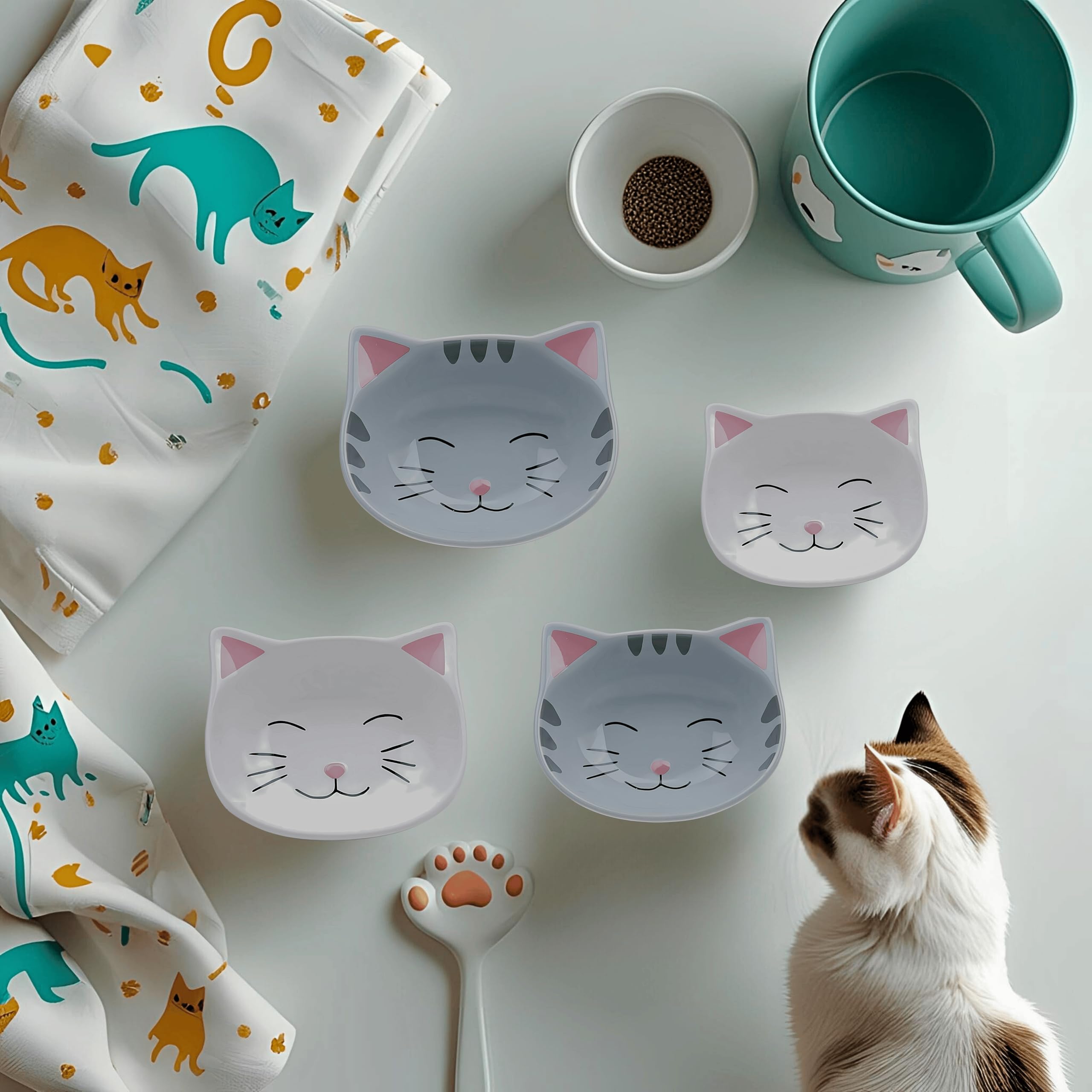 Goodscious utensilios gatito para cocina, aporta alegría y organización a cualquier repisa.