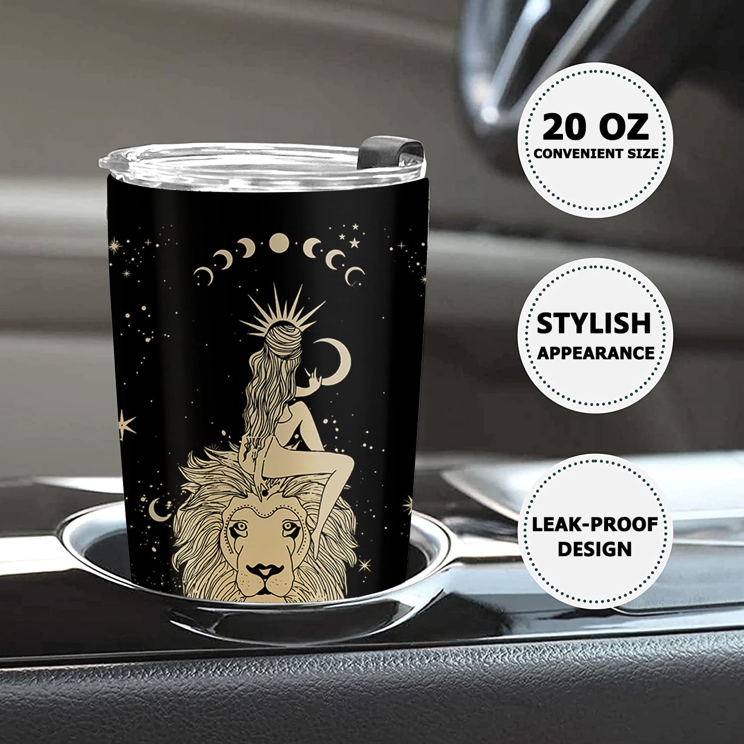 GOOMI diseño Leo vibrante, copa duradera y atractiva.