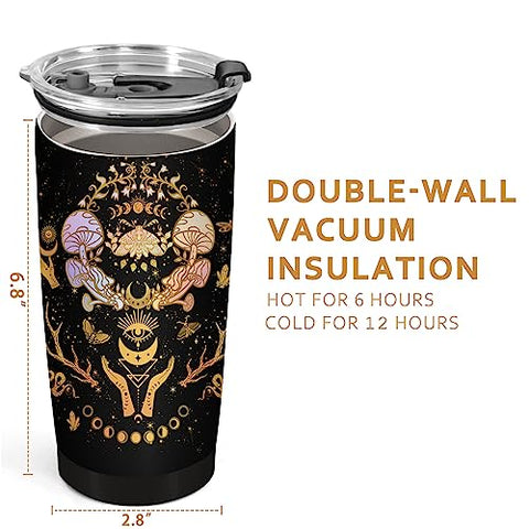GOOMI Tumbler tapa aislante, mantiene la bebida estable durante el día.