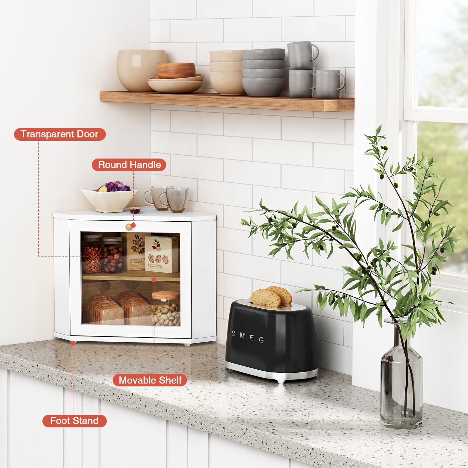 Goozii comparación de tamaño con objetos cotidianos para escala precisa